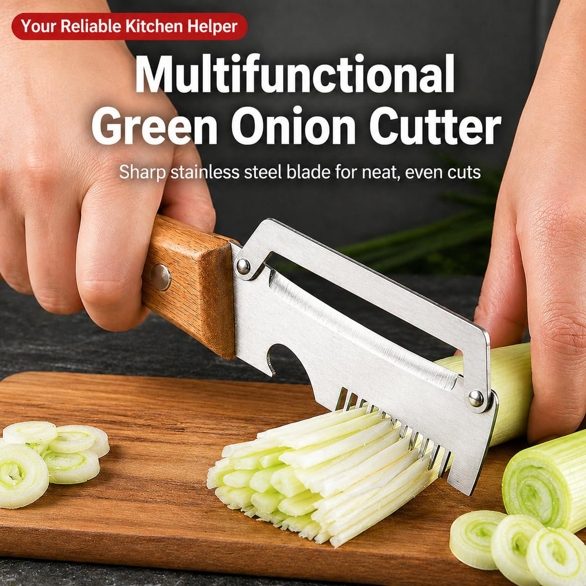 3-in-1 Multifunctional Vegetable Peeler with Wooden Grip | Integrated Grater & Bottle Opener Kitchen Tool for Fruits & Vegetables