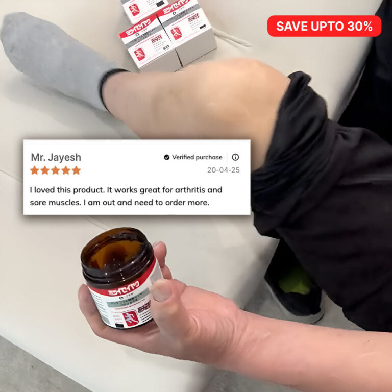 Japanese Soothing Massage Gel | Joint & Muscle Relaxing Body Massage Gel for Neck, Shoulder, Knee & Back Pain Relief (100g) Buy 1 Get 1 Free (Pack of 2)